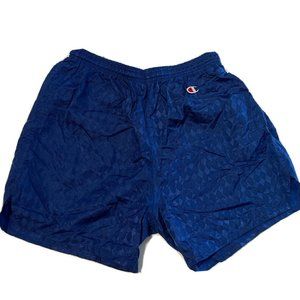 Vintage Champion Shorts Men’s Large Blue Basketball Running Soccer 36-38